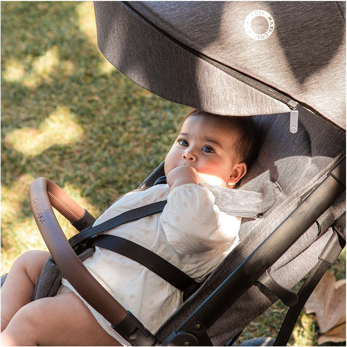 
    Carrinho de Bebê Maxi-Cosi Eva³ Essential Black Champagne - Maxi-Cosi Babytunes
  