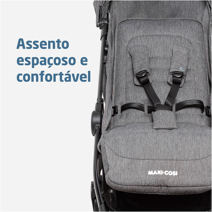 
    Carrinho de Bebê Maxi-Cosi Travel Sistem Eva³ Trio Select Grey - Maxi-Cosi Babytunes
  