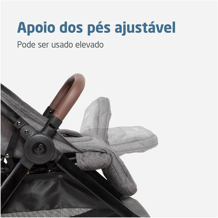 
    Carrinho de Bebê Maxi-Cosi Travel Sistem Eva³ Trio Select Grey - Maxi-Cosi Babytunes
  