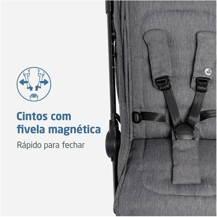 
    Carrinho de Bebê Maxi-Cosi Eva³ Select Grey - Maxi-Cosi Babytunes
  