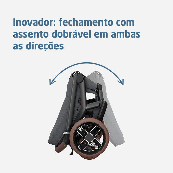 
    Carrinho de Bebê Maxi-Cosi Fame Twillic Graphite - Maxi-Cosi Babytunes
  