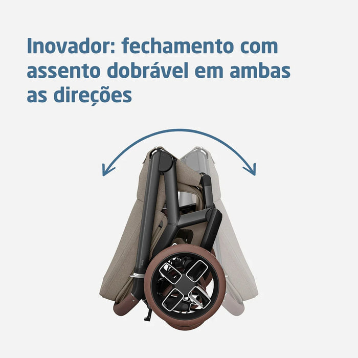 
    Carrinho de Bebê Maxi-Cosi Fame Twillic Truffle - Maxi-Cosi Babytunes
  