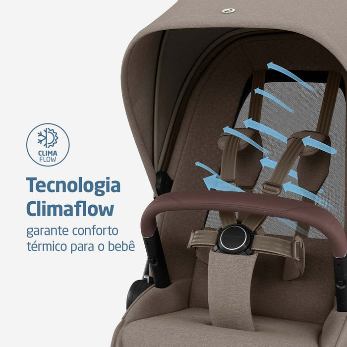 
    Carrinho de Bebê Maxi-Cosi Fame Twillic Truffle - Maxi-Cosi Babytunes
  