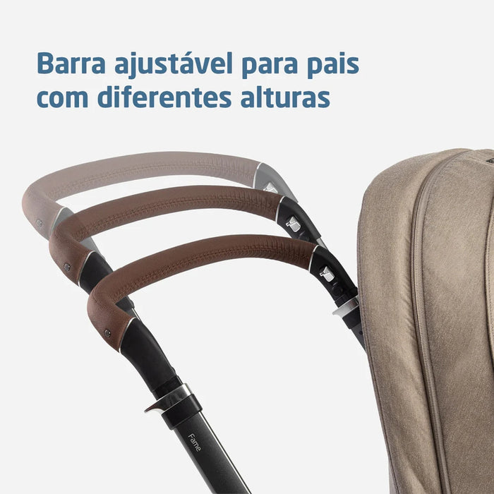 
    Carrinho de Bebê Maxi-Cosi Fame Twillic Truffle - Maxi-Cosi Babytunes
  
