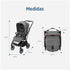 Carrinho de Bebê Maxi-Cosi Leona² Select Grey