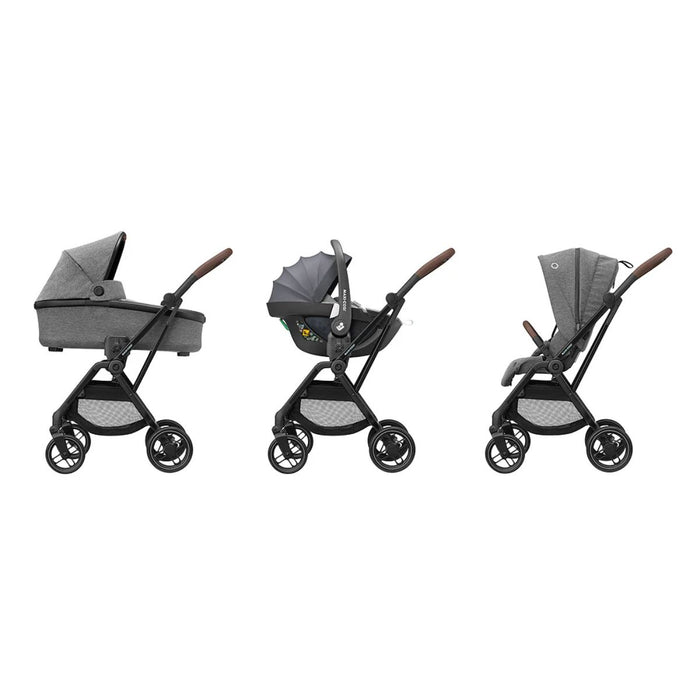 
    Carrinho de Bebê Maxi-Cosi Leona² TS Trio Select Grey - Maxi-Cosi Babytunes
  