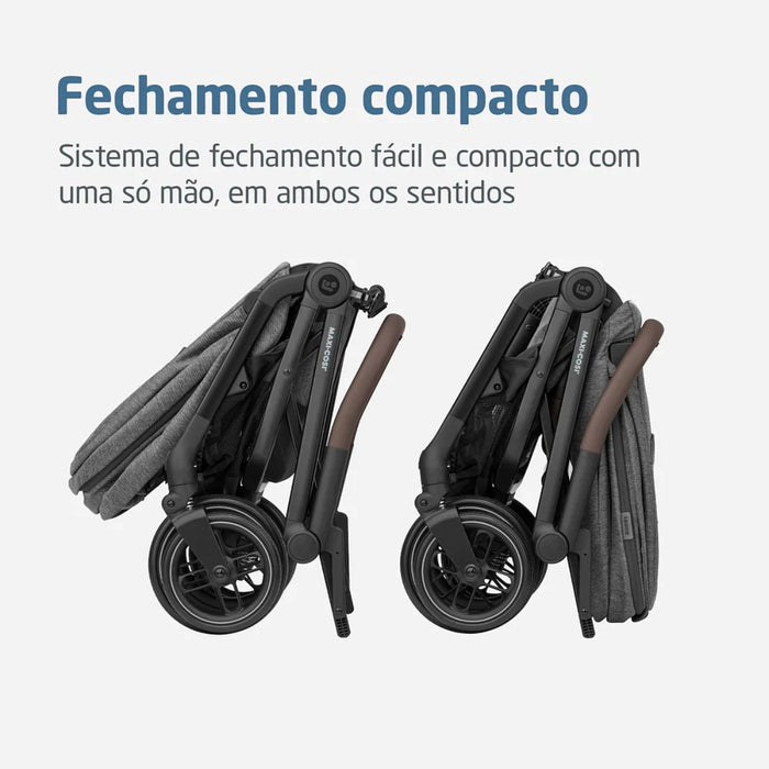 
    Carrinho de Bebê Maxi-Cosi Leona² TS Trio Select Grey - Maxi-Cosi Babytunes
  