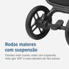 Carrinho de Bebê Maxi-Cosi Leona² TS Trio Select Grey