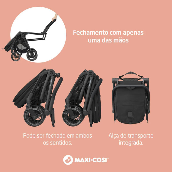 
    Carrinho de Bebê Maxi-Cosi Leona² TS Trio Select Grey - Maxi-Cosi Babytunes
  