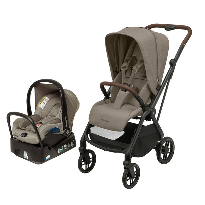 Carrinho de Bebê Maxi-Cosi Leona² TS Trio Twillic Truffle