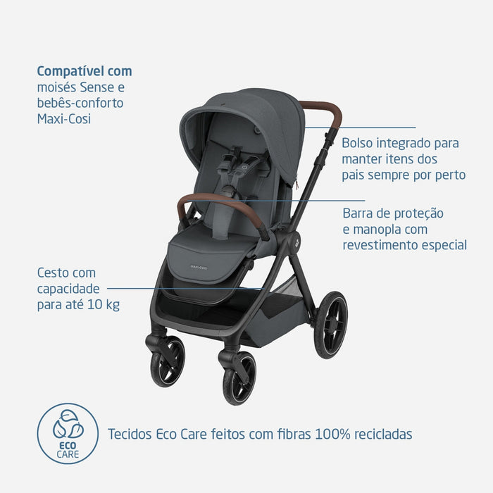 
    Carrinho de Bebê Maxi-Cosi Oxford Twillic Graphite
  