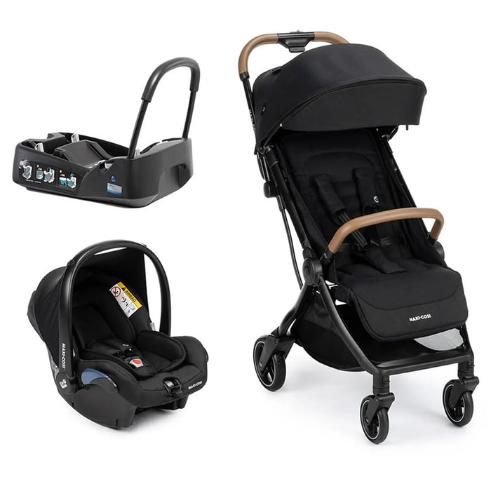 
    Carrinho de Bebê Maxi-Cosi Travel Sistem Eva³ Trio Essential Black - Maxi-Cosi Babytunes
  