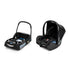 Carrinho de Bebê Maxi-Cosi Travel Sistem Eva³ Trio Essential Black