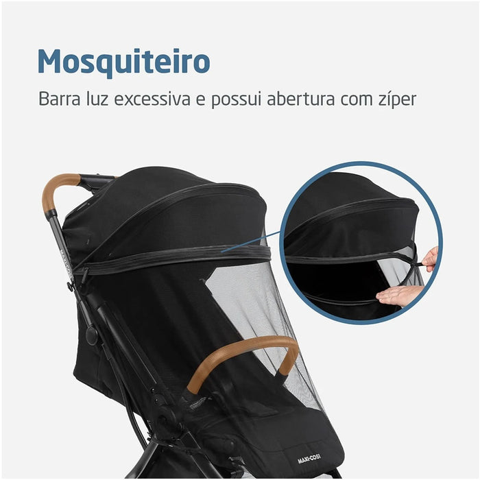 
    Carrinho de Bebê Maxi-Cosi Travel Sistem Eva³ Trio Essential Black - Maxi-Cosi Babytunes
  