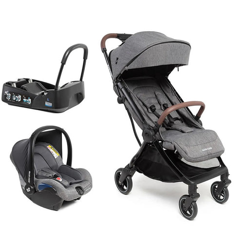 Carrinho de Bebê Maxi-Cosi Travel Sistem Eva³ Trio Select Grey