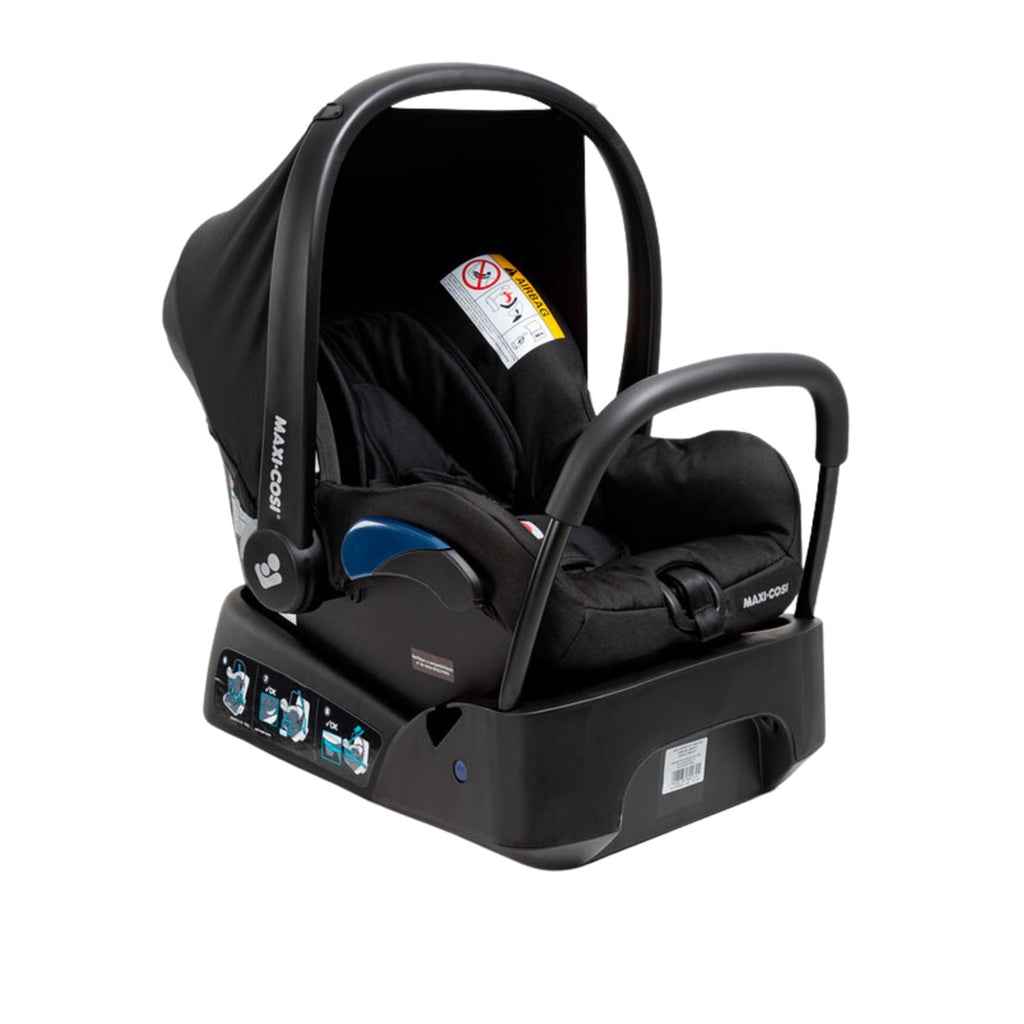 Carrinho de Bebê Maxi-Cosi Travel Sistem Eva² Trio Essential Black