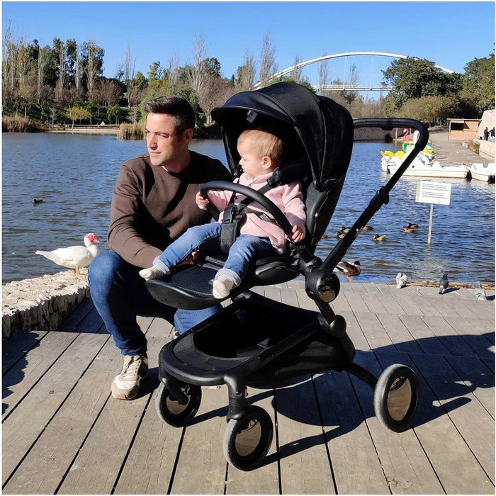 
    Carrinho de Bebê Mima Creo Black - Mima Babytunes
  
