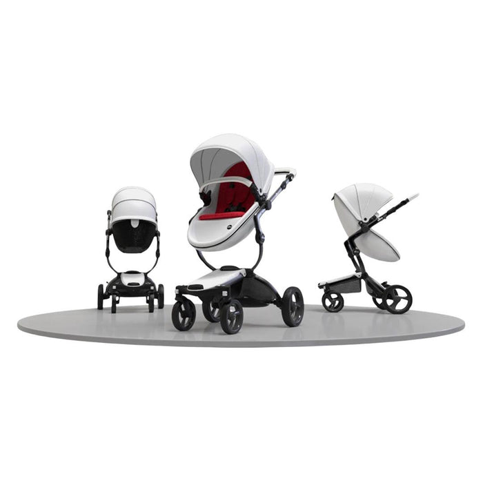 
    Carrinho de Bebê Mima Xari Champagne Com Estrutura & Assento Preto - Mima Babytunes
  