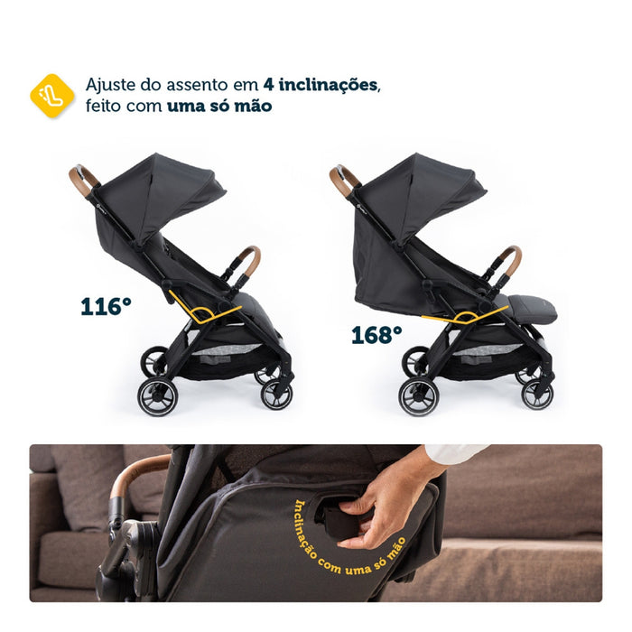 
    Carrinho de Bebê Safety 1st Spark Plus Black Graphite - Safety 1St Babytunes
  