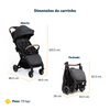 Carrinho de Bebê Safety 1st Spark Plus Black Graphite