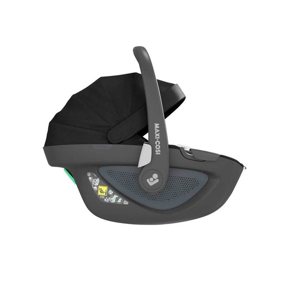 Carrinho de Bebê TS Trio Maxi-Cosi Leona² + Pebble 360° e Base Isofix Essential Black