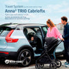 Carrinho de Bebê Travel System Maxi-Cosi Anna³ Trio Cabriofix Essential Black