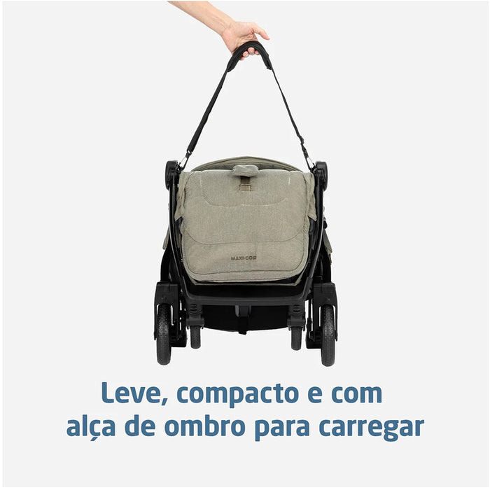 
    Carrinho de Bebê Maxi-Cosi Travel System Eva³ Luxe Trio Twillic Truffle - Maxi-Cosi Babytunes
  