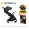 Carrinho de Bebê Travel System Safety 1st Spark Plus Trio Isofix Black Graphite