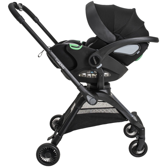 
    Carrinho de Bebê com Moisés Kiddo Savvy 360º Melange Preto - Kiddo Babytunes
  