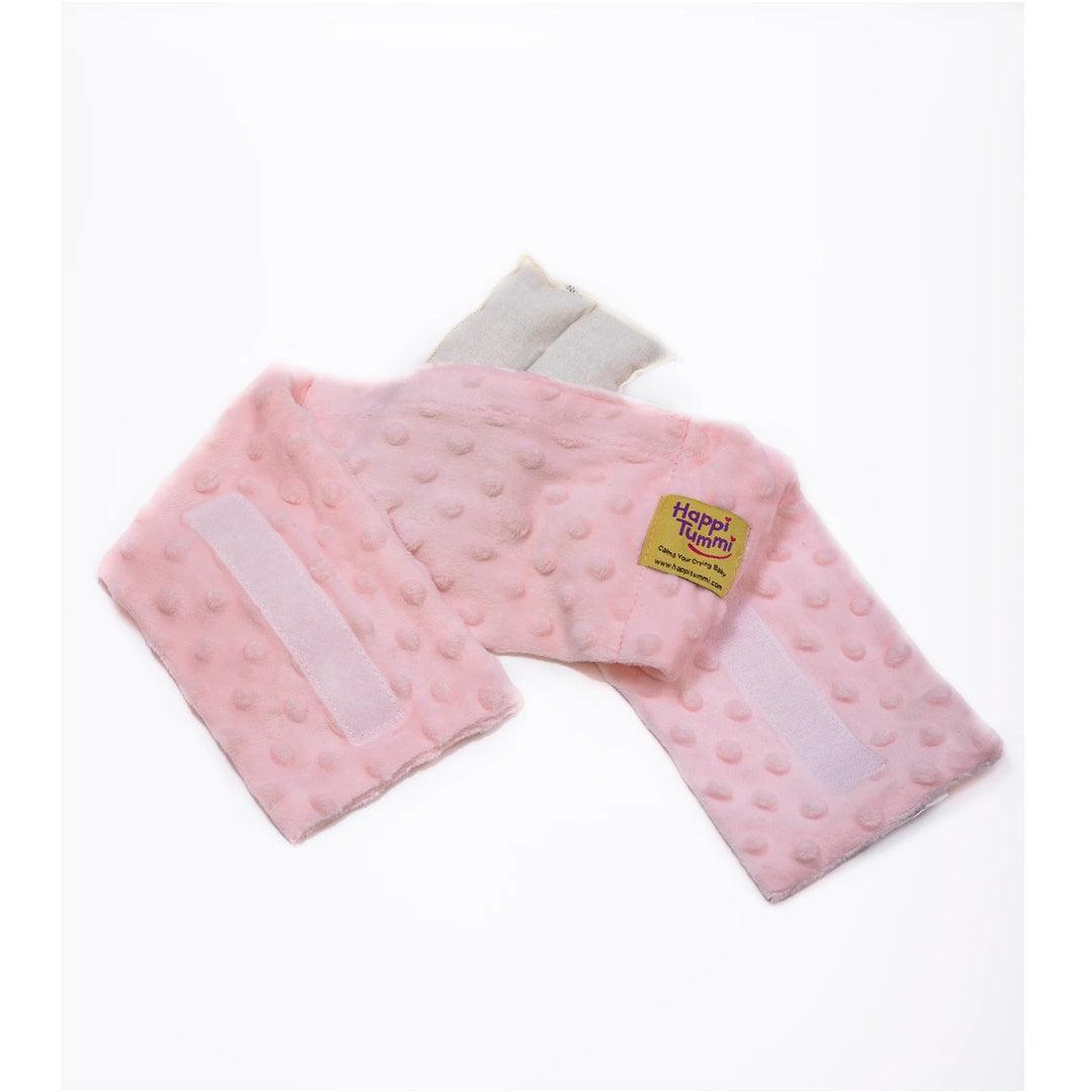 Cinta Térmica Para Alívio das Cólicas e Gases dos Bebês Happi Tummi Rosa - Happi Tummi Babytunes by Vanessa