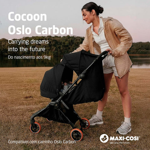 Cocoon para Recém-Nascido Oslo Maxi-Cosi Essential Black Sport