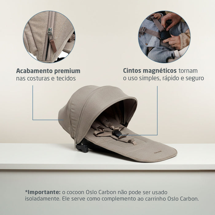 
    Cocoon para Recém-Nascido Oslo Maxi-Cosi Twillic Truffle
  
