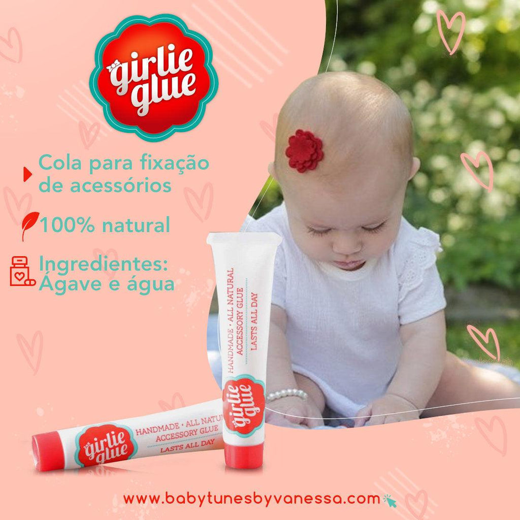 Cola Infantil Para Laços De Cabelo Girlie Glue - Girlie Glue Babytunes