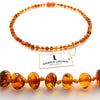 Colar de Âmbar Amber Crown Cor Mel