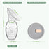 Coletor Manual De Leite Materno com Tampa Haakaa Cinza 100ML - Haakaa Babytunes