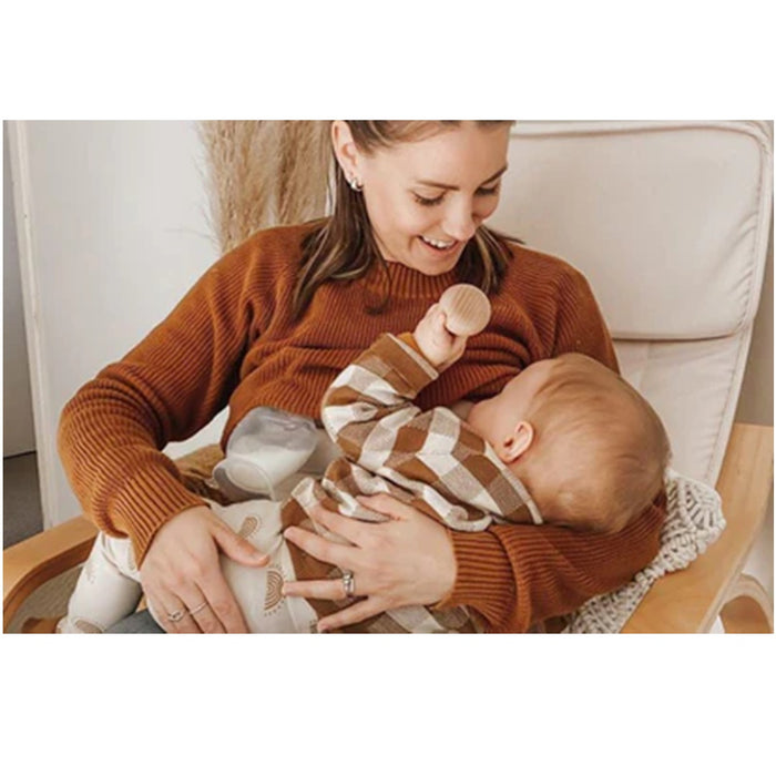 
    Coletor Manual de Leite Haakaa 2° Geração Com Base de Sucção 150ML - Haakaa Babytunes
  