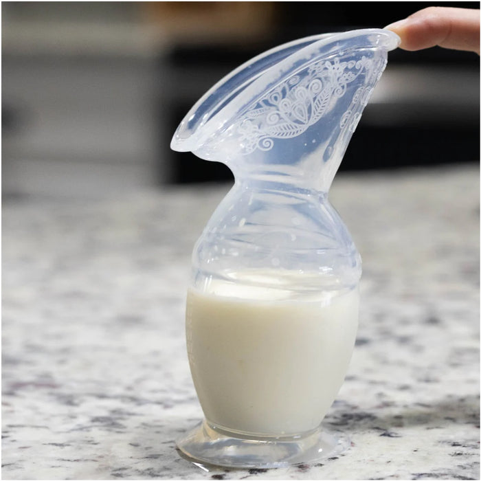 
    Coletor Manual de Leite Haakaa 2° Geração Com Base de Sucção 150ML - Haakaa Babytunes
  