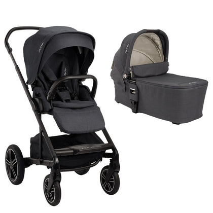 Combo Carrinho De Bebê + Moisés Nuna Mixx Next Mescla Ocean - Nuna Babytunes