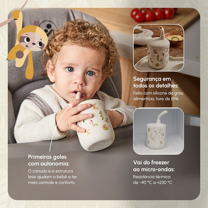
    Copo Com Canudo Infantil Tiny Love Boho Chic
  