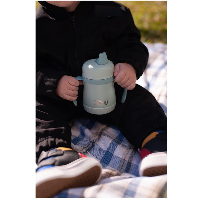 
    Copo Térmico Infantil Thermos Menta Inox 210ml - Thermos Babytunes
  