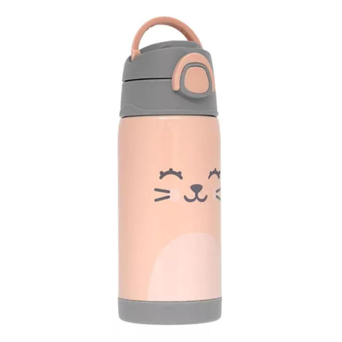 
    Copo Térmico Com Canudo Infantil Buba Gumy Nude 400ML - Buba Babytunes
  