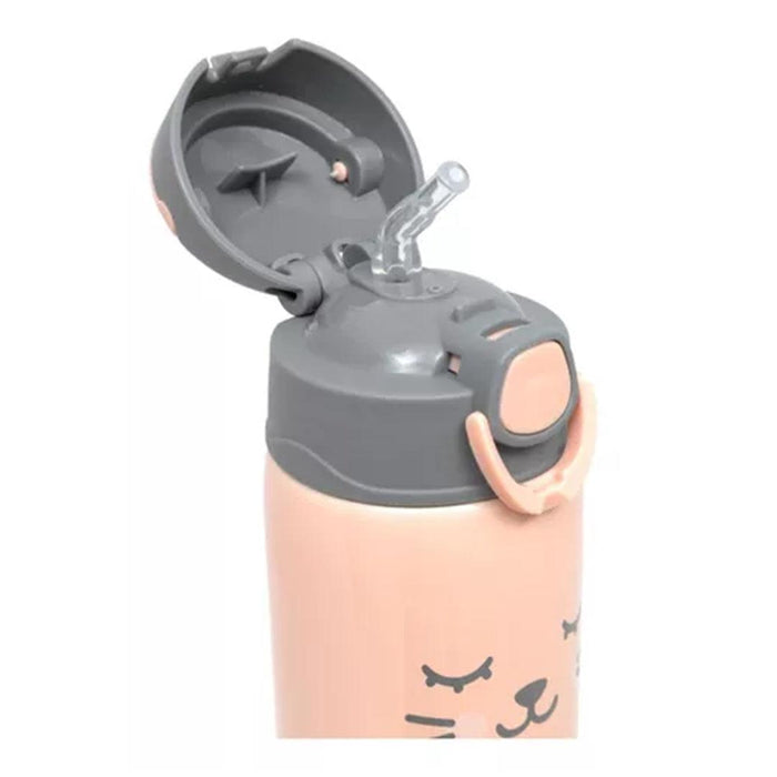 
    Copo Térmico Com Canudo Infantil Buba Gumy Nude 400ML - Buba Babytunes
  