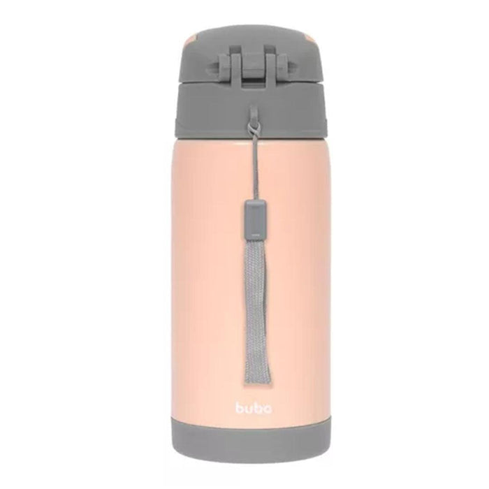 
    Copo Térmico Com Canudo Infantil Buba Gumy Nude 400ML - Buba Babytunes
  