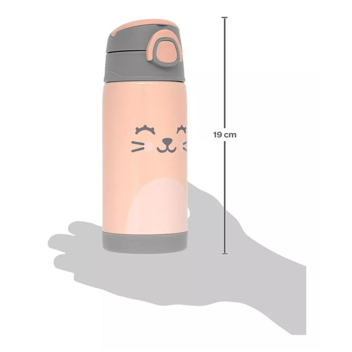 
    Copo Térmico Com Canudo Infantil Buba Gumy Nude 400ML - Buba Babytunes
  