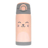 Copo Térmico Com Canudo Infantil Buba Gumy Nude 400ML - Buba Babytunes