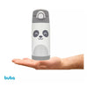 Copo Térmico Com Canudo Infantil Buba Gumy White 400ML - Buba Babytunes