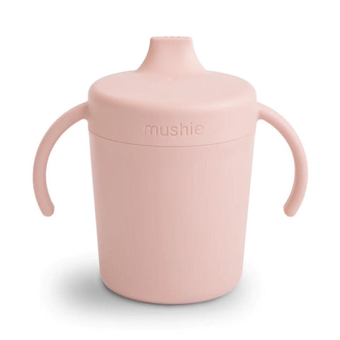 Copo de Treinamento Infantil Mushie Sippy Blush - Mushie Babytunes