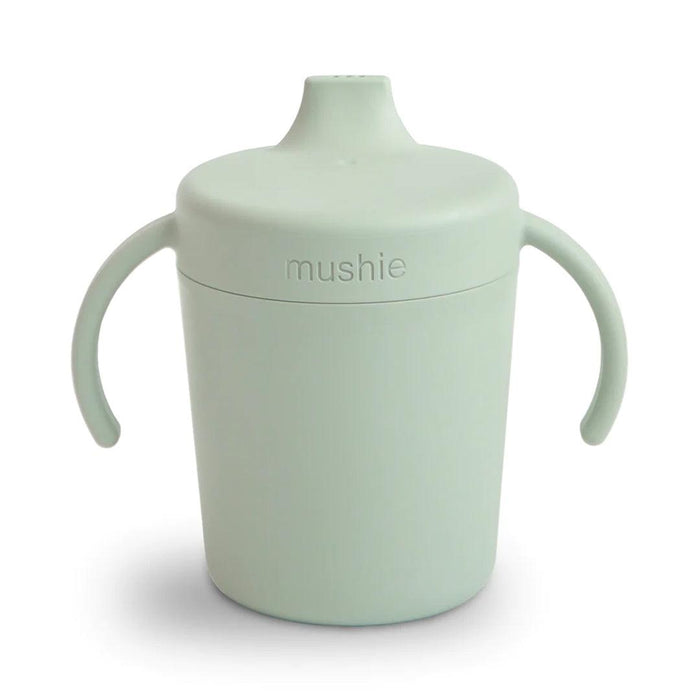 
    Copo de Treinamento Infantil Mushie Sippy Sage - Mushie Babytunes
  