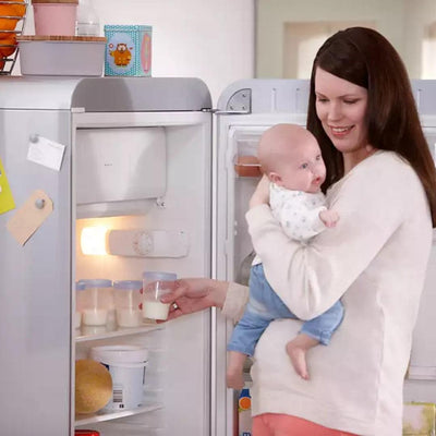 Copos Para Armazenar Leite E Alimentos Avent - Geladeira Organizada
