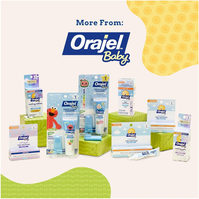 
    Cotonete Para Alívio da Dor da Dentição Orajel Baby Dia - Orajel Baby Babytunes
  